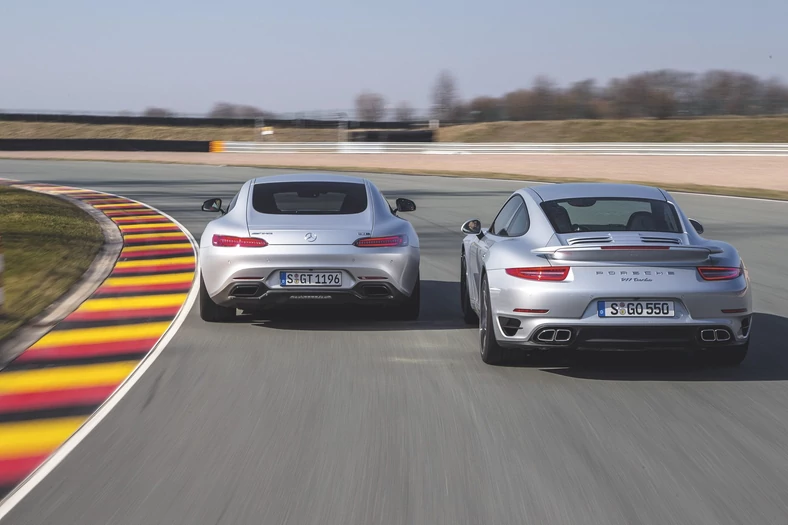 Mercedes-AMG GT S kontra Porsche 911 Turbo