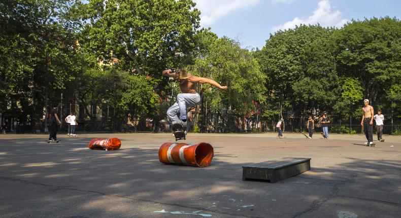 Pave Our Paradise With Fake Grass? Skateboarders Say No Way.