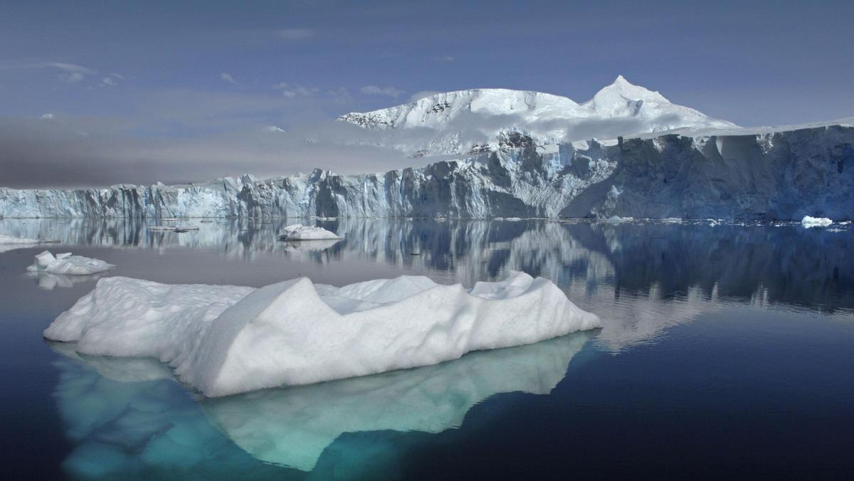 Antarktyda lodowiec Sheldona lodowiec ocieplenie klimatu lód śnieg