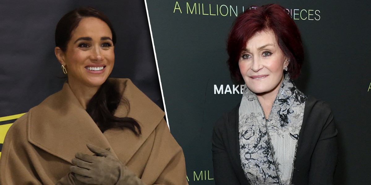 Sharon Osbourne i Meghan Markle.