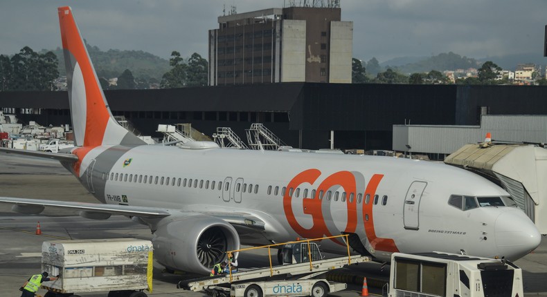 The incident involved a Gol Boeing 737 Max (not pictured.)NELSON ALMEIDA/AFP via Getty Images