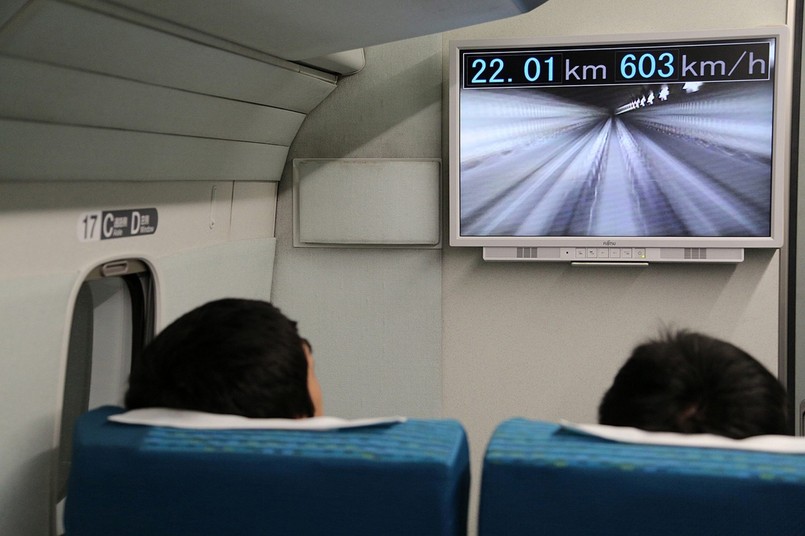 Pociąg Maglev pomknął z prędkością 603 km/h