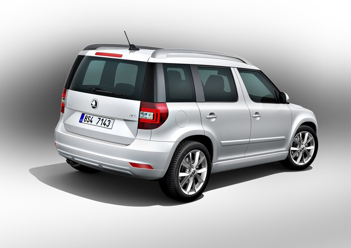 Skoda yeti po modernizacji