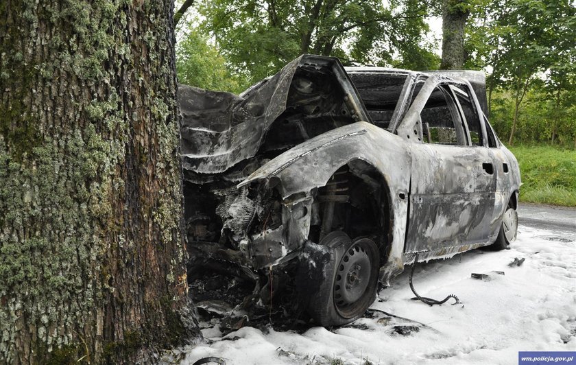 Wypadek na trasie Lidzbark Warmiński-Orneta