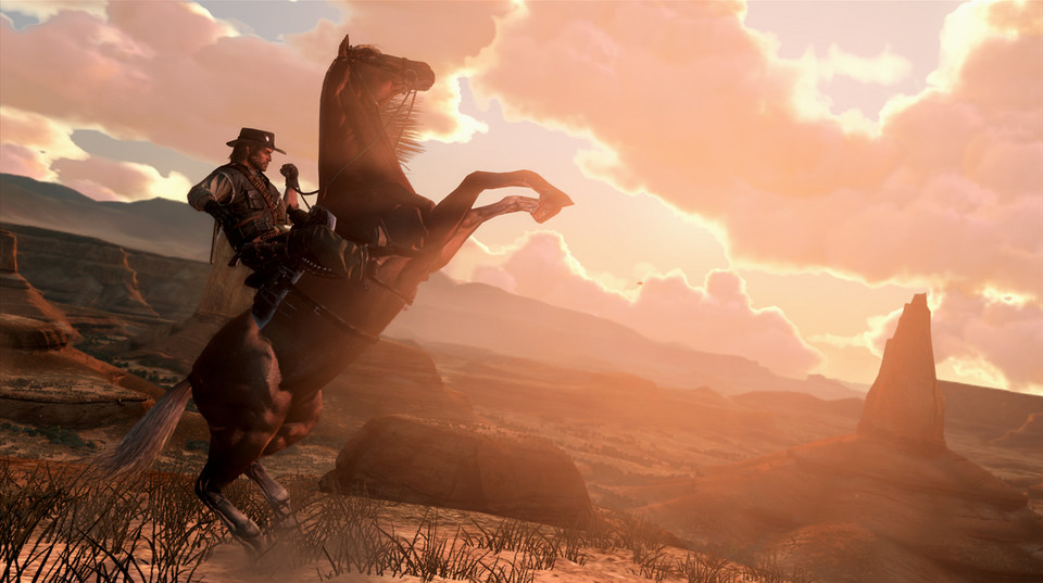 Kadr z gry "Red Dead Redemption"