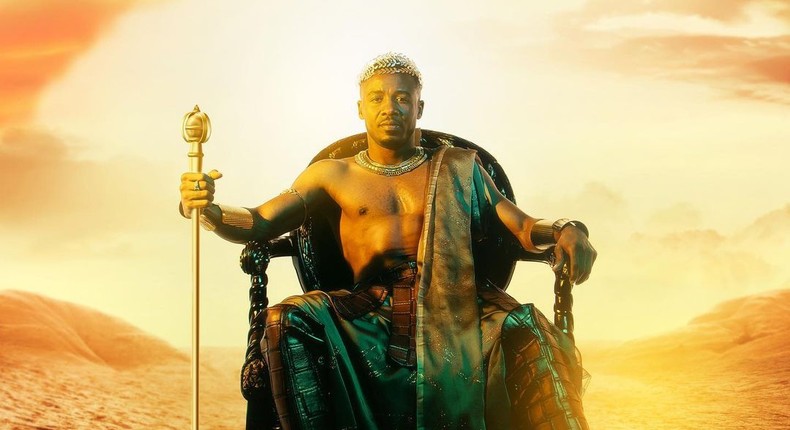 Alikiba's new album cover for Only One King