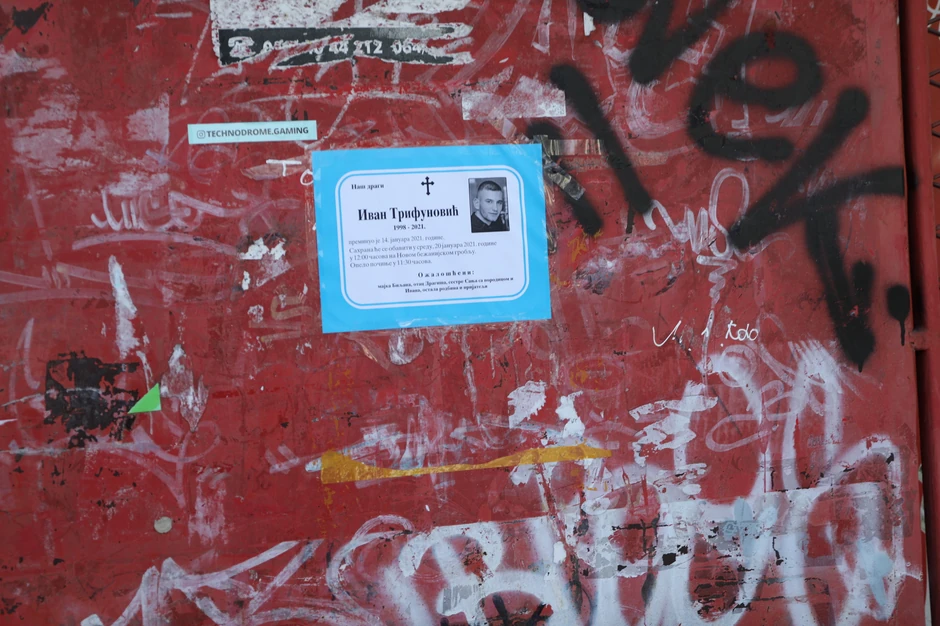 Umrlica Ivan Trifunović 