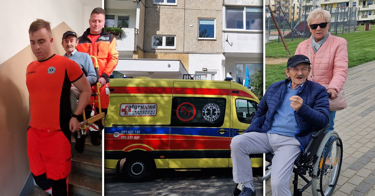 Latami byli uwięzieni w domach! Andrzej zobaczył świat pierwszy raz od strasznego wypadku