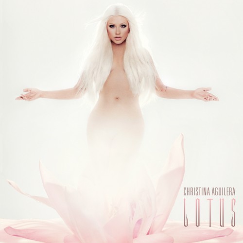 Christina Aguilera na okładce albumu 'Lotus'