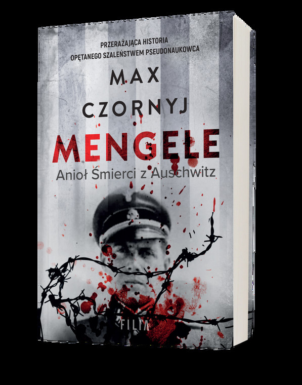 Max Czornyj - "Mengele. Anioł Śmierci z Auschwitz" (okładka)