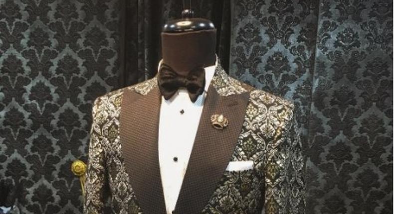 A limited edition tux from Kimono Kollection