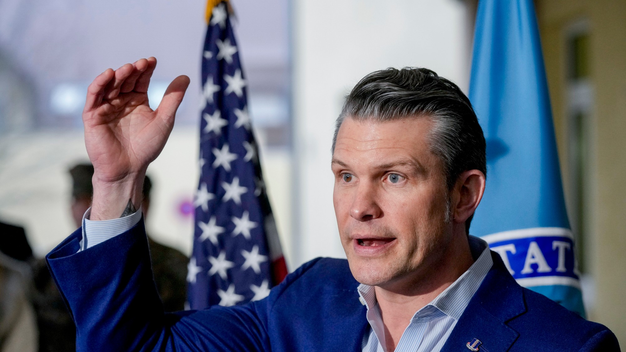 Americký minister obrany Pete Hegseth.
