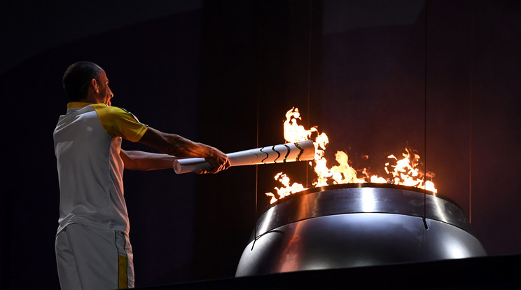 Nem Pelé és nem is Kuerten gyújtotta meg a lángot. Hanem...? /Fotó: AFP