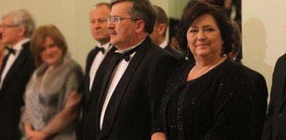 Komorowska szykownie na spotkaniu z dyplomacją