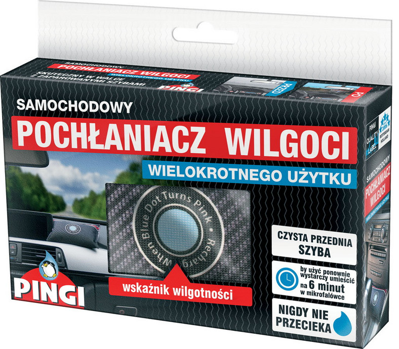 Test chemicznego pochłaniacza wilgoci