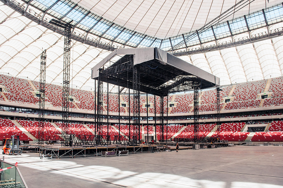 Stadion Narodowy przed koncertem Paula McCartneya (fot. Darek Kawka/Onet)