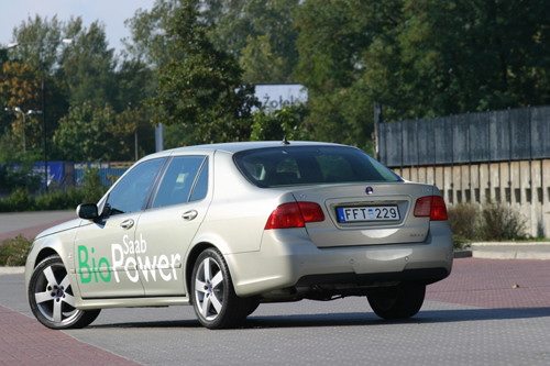 Saab BioPower - Auto pełne wódki