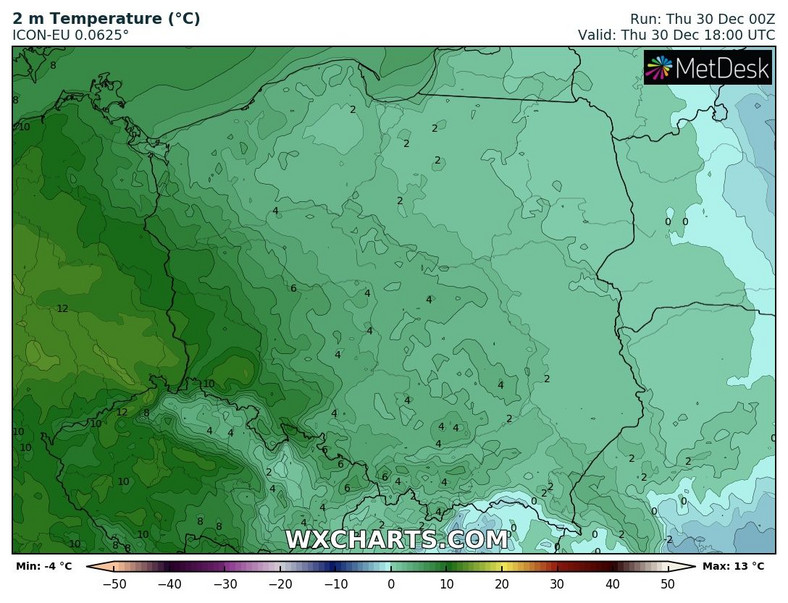 Z każdą godziną będzie coraz cieplej