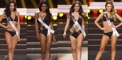 Kandydatki na Miss Universe w bikini