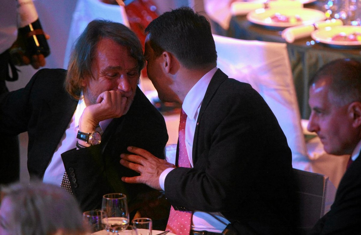 Jan Kulczyk i Radosław Sikorski