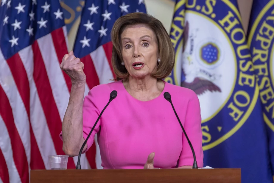 Demokratka Nancy Pelosi, spikerka Izby Reprezentantów, 26.03.2020
