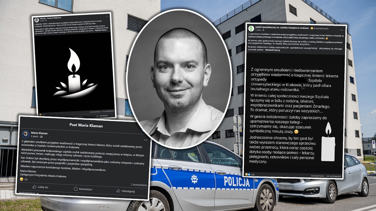 Kim był zamordowany lekarz? Tak zapamiętali go pacjenci. Kondolencje płyną z wielu stron