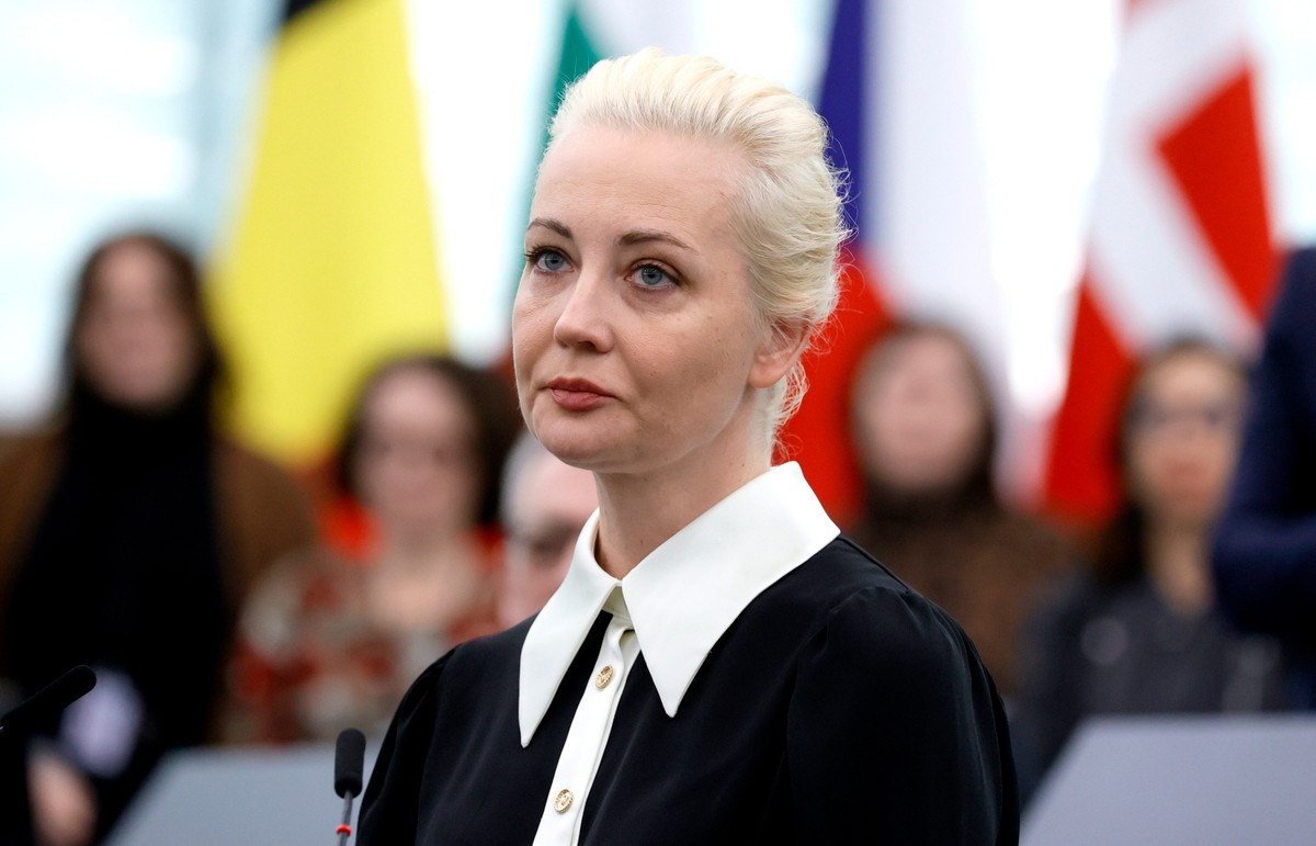 Julia Nawalna przemawiała podczas posiedzenia Parlamentu Europejskiego
