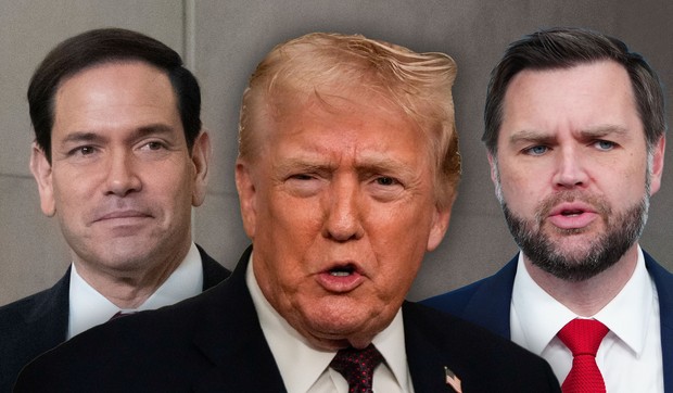  Donald Tramp  Džej Di Vens i Marko Rubio 