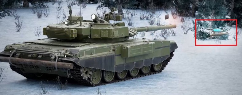 Wizualizacja działania Areny M (z błędem)