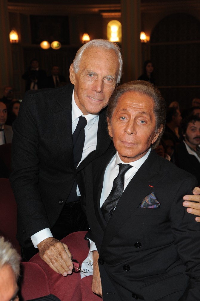 Đorđo Armani i Valentino Garavani