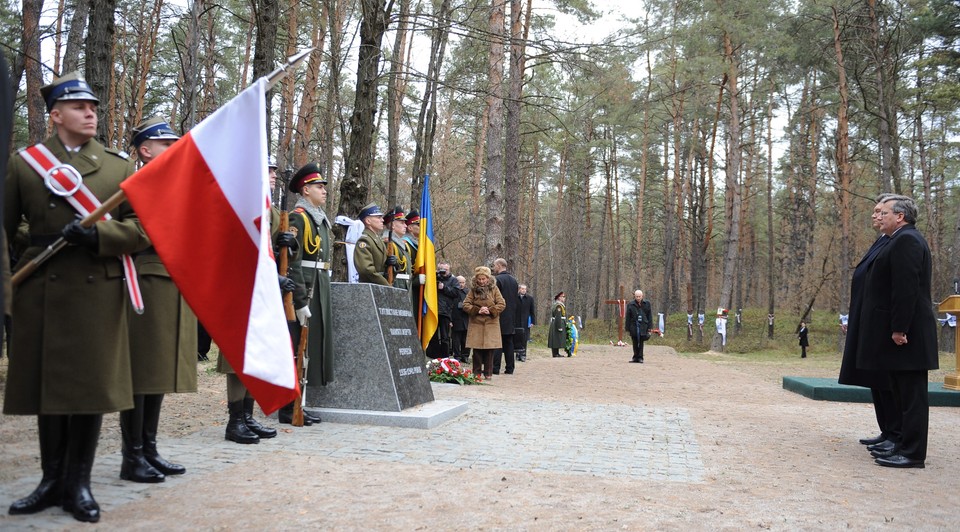 Wizyta Bronisława Komorowskiego na Ukrainie