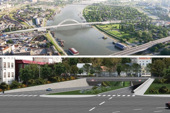 (FOTO) Šta je projekat "Mali metro" i sve što treba da znate o TUNELU koji će da spaja obale Save i Dunava - gde se tačno ulazi i izlazi