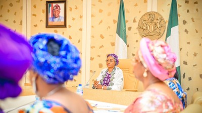 Remi Tinubu admonishes governors’ wives on commitment to good governance. [Presidency]