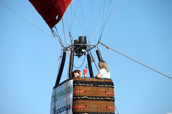 Lot widokowy balonem na uwięzi w Gorzowie