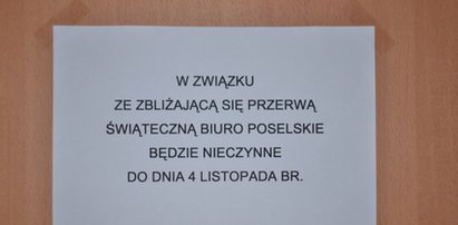 Wojnarowski po aferze w PO wziął sobie wolne