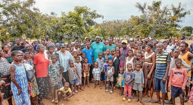 Alan and some flood victims