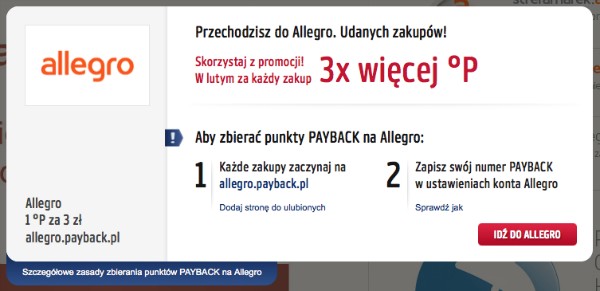 Za Zakupy Na Allegro Zaplacimy Punktami Payback