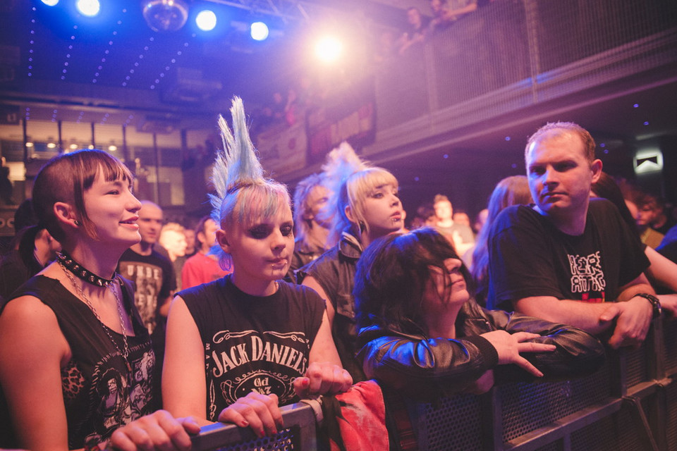 Festiwal punkowy Punk Fest - zdjęcia publiczności