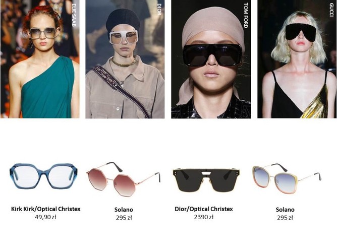 Modne okulary wiosna/lato 2019