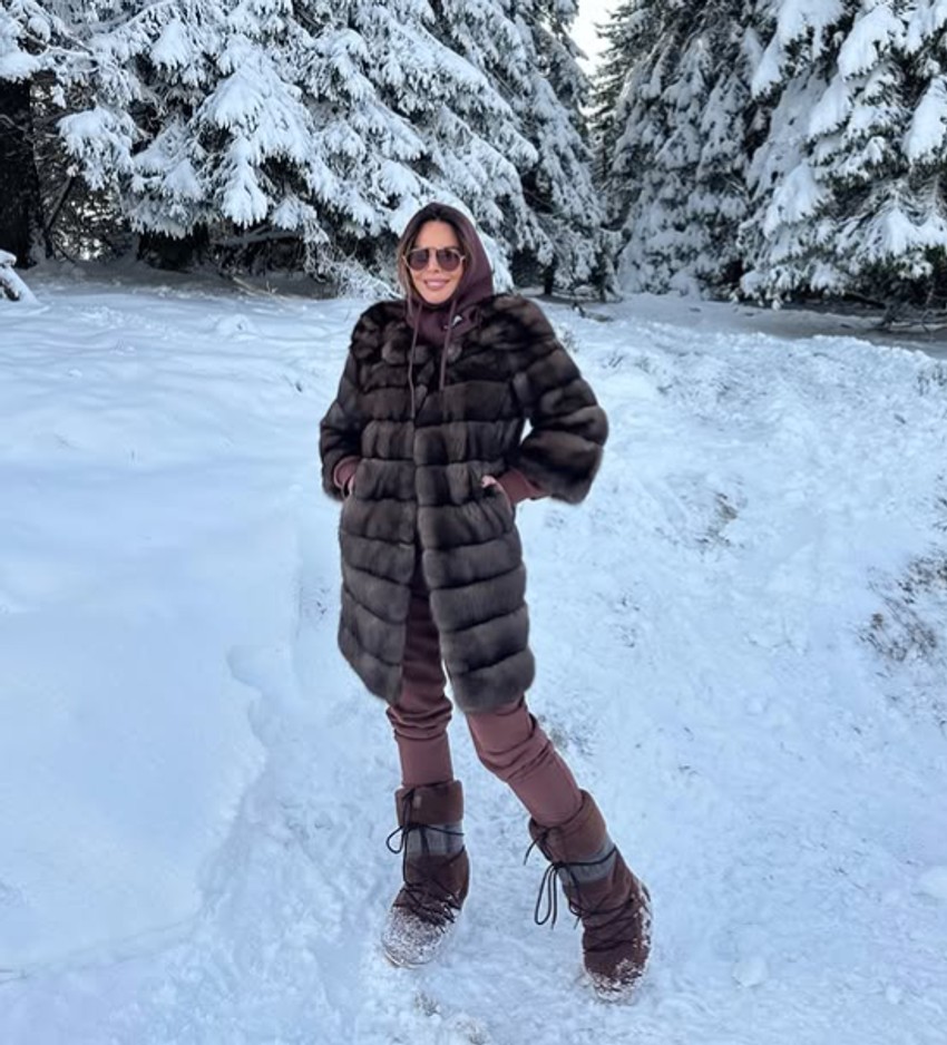 Sonja Vuksanović na Kopaoniku