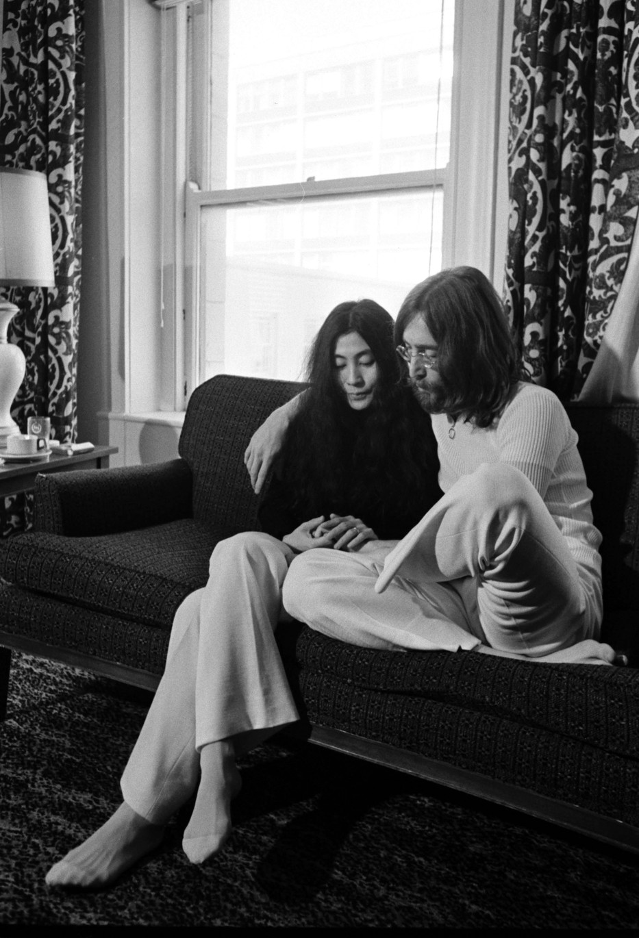 Yoko Ono és JohnLennon – 1968-ban ismerkedtek meg, majd egy évre rá összeházasodtak/ Foto: Northfotos 