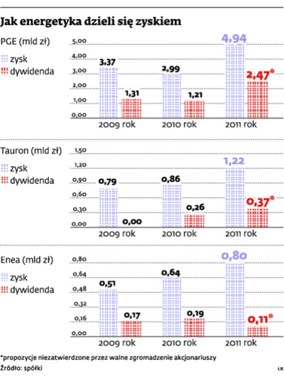 Tłusta dywidenda może zaszkodzić inwestycjom w energetyce