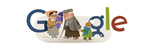 Internetowa wyszukiwarka Google z okazji Dnia Babci zmienia swoje logo