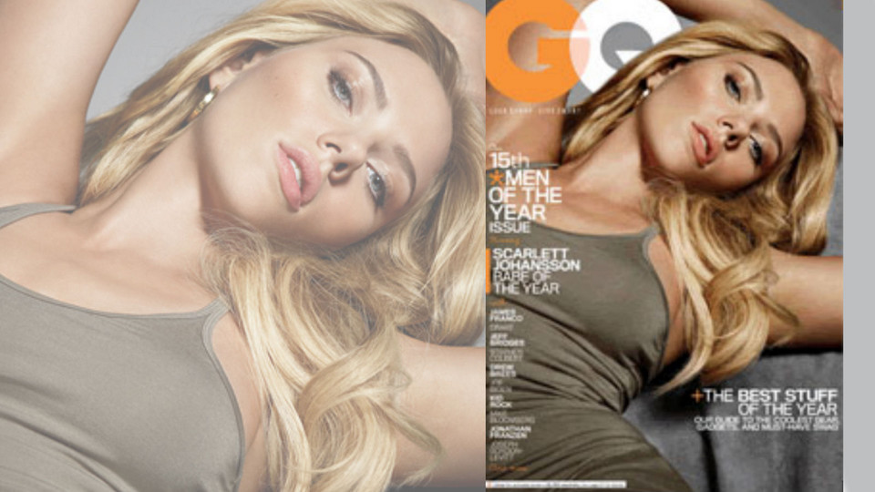 Scarlett Johansson w "GQ"