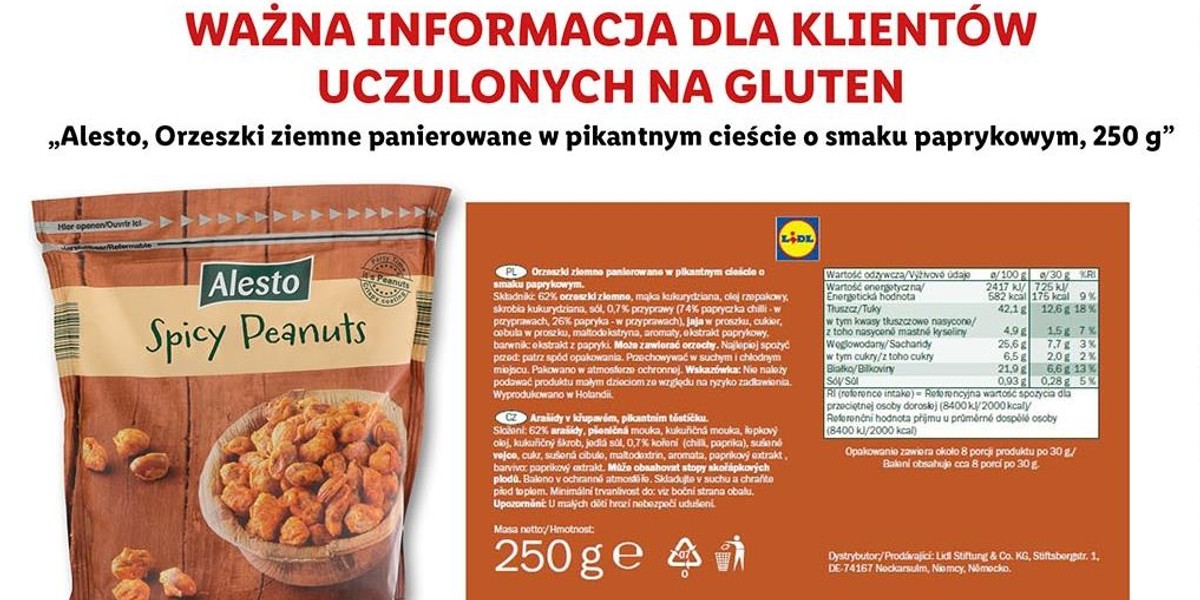 Lidl wycofuje popularny produkt.