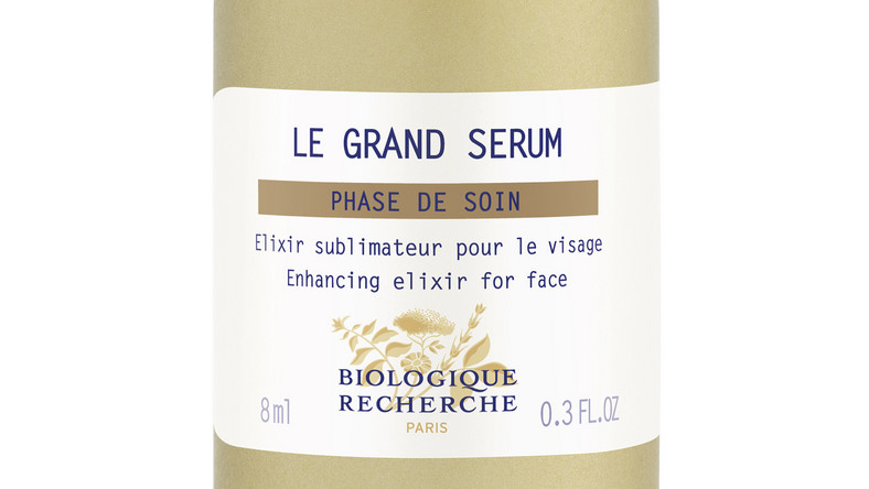Biologique Recherche to francuska firma produkująca naturalne kosmetyki. Jedną z najnowszych propozycji marki jest serum do twarzy i szyi Le Grand Serum - wyrafinowany eliksir młodości. Kosmetyk odznacza się unikatową recepturą, wzmocnioną substancjami czynnymi o wysokiej koncentracji. Le Grand Serum powoduje, że zaraz po aplikacji skóra zyskuje elastyczność, blask, a jej koloryt zostaje wyrównany. Rezultaty rozświetlenia i rozjaśnienia skóry są widoczne i długotrwałe.