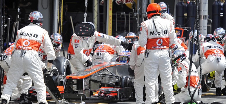 Zobacz rekordowy pit stop w Formule 1. Zmienili koła w 2,31 sek