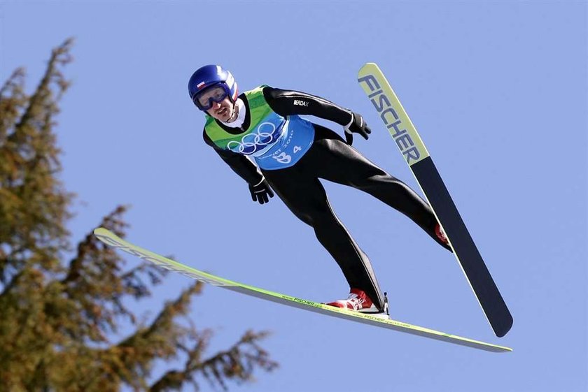 Adam Małysz, Kamil Stoch, Łukasz Rutkowski, Stefan Hula zajęli szóste miejsce w drużynowym konkursie skoków na igrzyskach w Vancouver