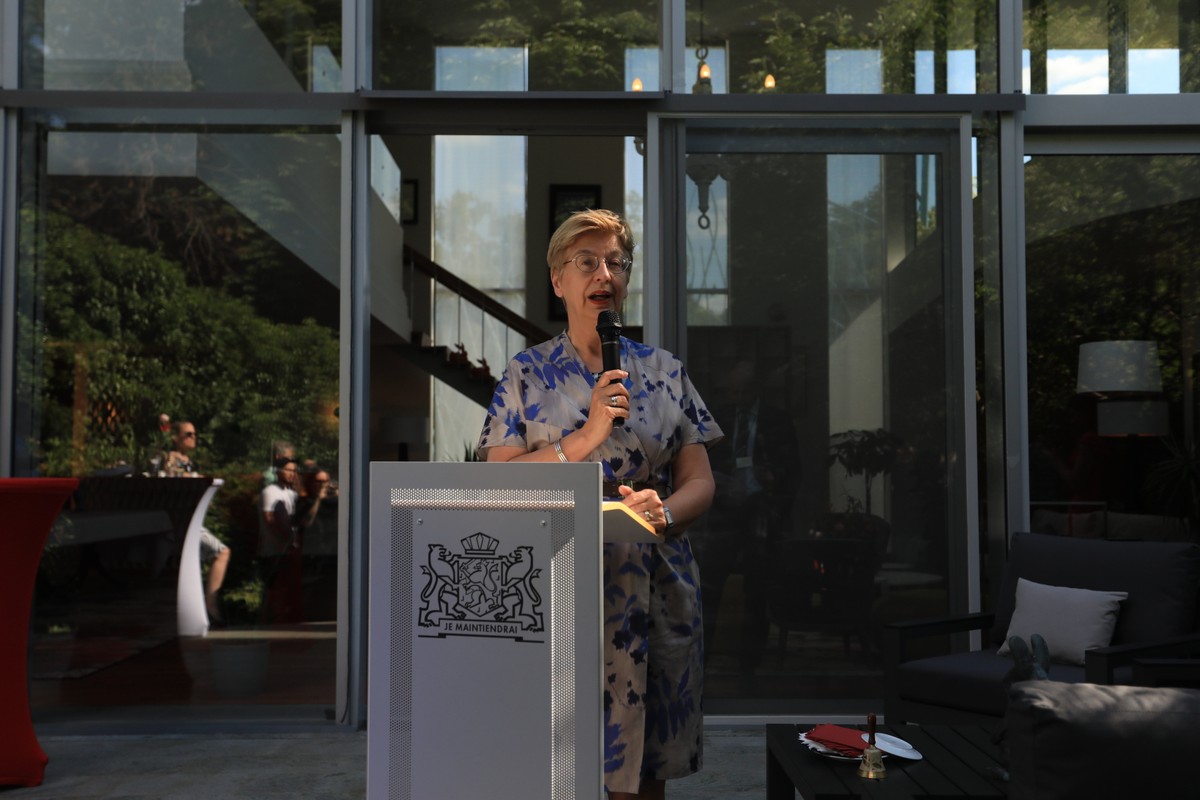 Ambasador Holandii Daphne Bergsma