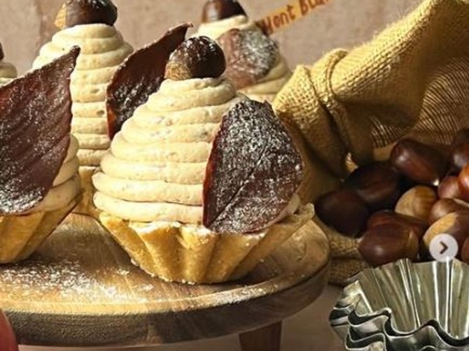 Mont blanc slatkiš
